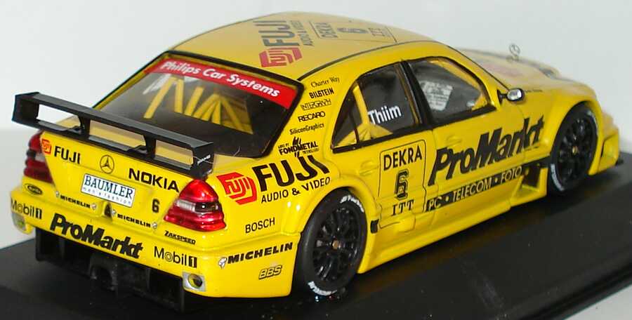 Foto 1:43 Mercedes-Benz C 180 DTM 1995 Zakspeed, ProMarkt Nr.6, Kurt Thiim Minichamps 430953506