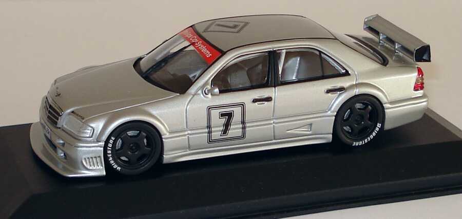Foto 1:43 Mercedes-Benz C 180 DTM silber-met. Nr.7 (Präsentation IAA 1993) Minichamps 430943300