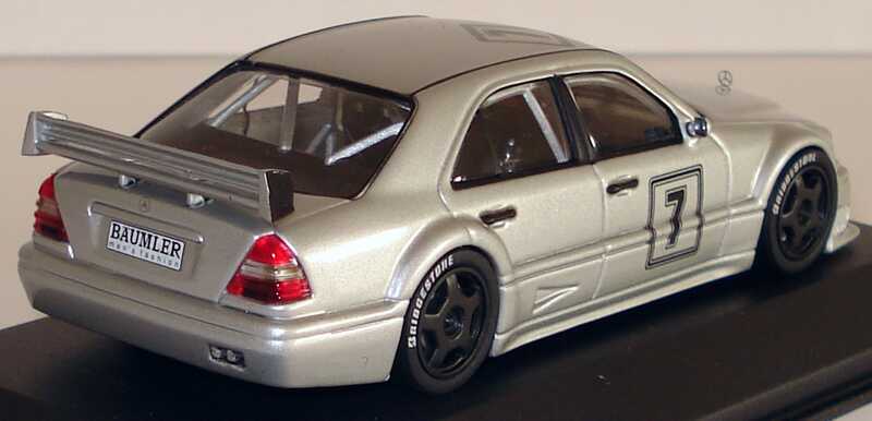 Foto 1:43 Mercedes-Benz C 180 DTM silber-met. Nr.7 (Präsentation IAA 1993) Minichamps 430943300
