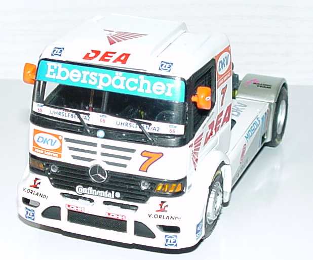 Foto 1:43 Mercedes-Benz Race Atego ETRC 2000 Mosolf, DEA Nr.7, Marcus Österreich Werbemodell Minichamps B66000429