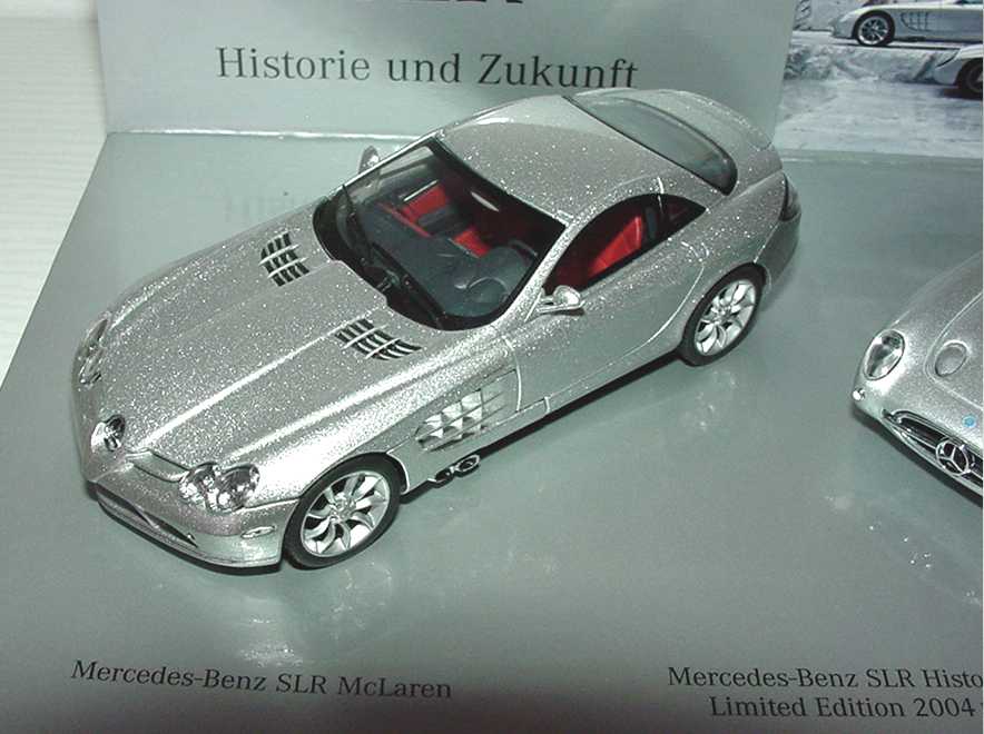 Foto 1:43 Mercedes-Benz SLR History-Set (SLR McLaren + 300 SLR) SLR - Historie und Zukunft Minichamps B66045907
