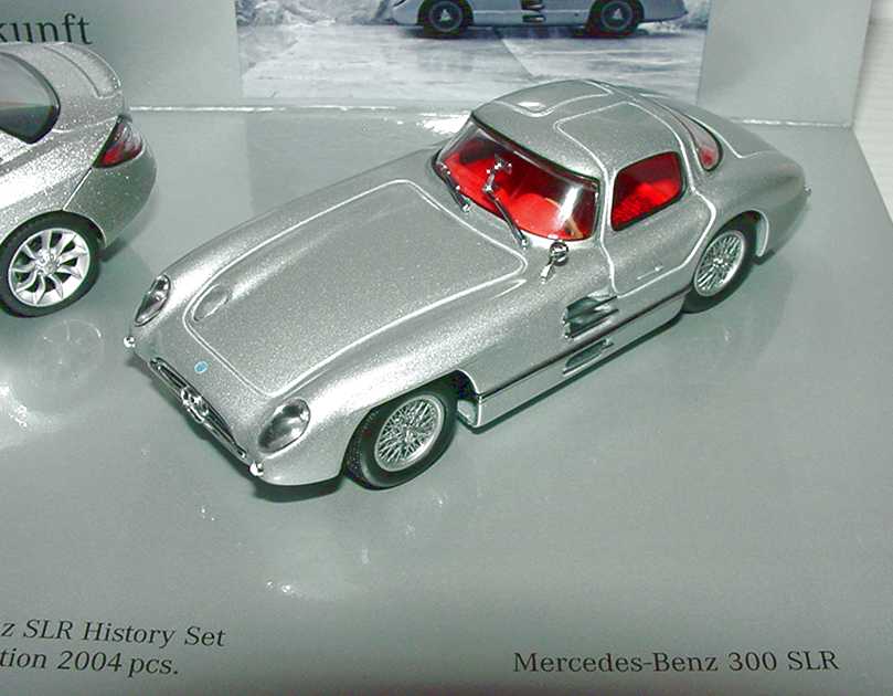 Foto 1:43 Mercedes-Benz SLR History-Set (SLR McLaren + 300 SLR) SLR - Historie und Zukunft Minichamps B66045907
