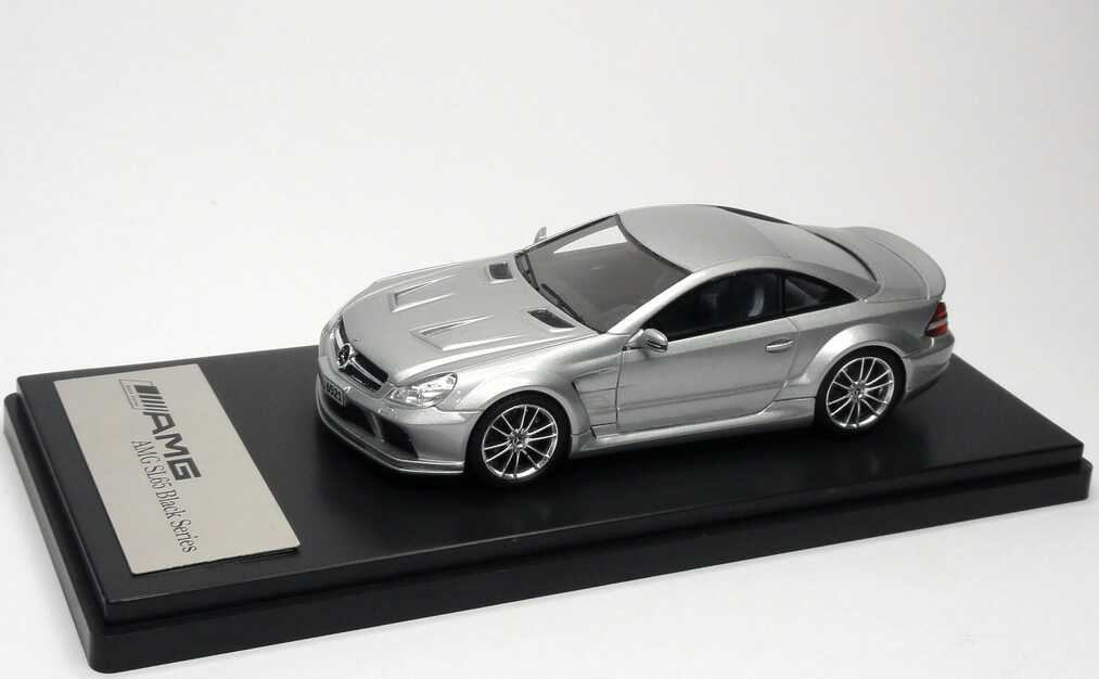 Foto 1:43 Mercedes-Benz SL 65 AMG Black Series (R230, Modell 2008) silber-met. Absolute HOT 450850000
