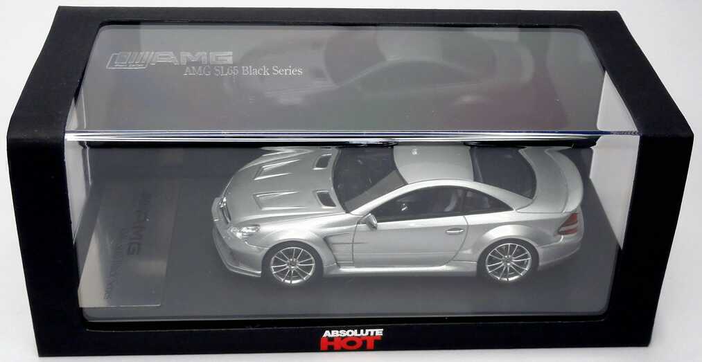 Foto 1:43 Mercedes-Benz SL 65 AMG Black Series (R230, Modell 2008) silber-met. Absolute HOT 450850000