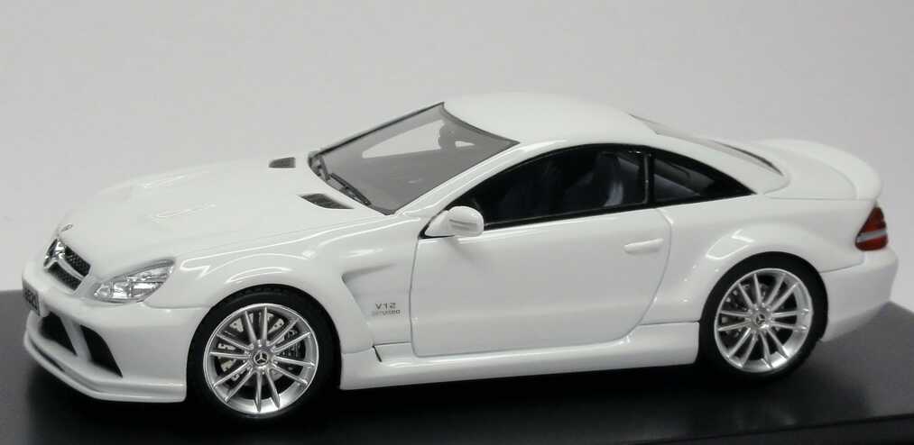 Foto 1:43 Mercedes-Benz SL 65 AMG Black Series (R230, Modell 2008) weiß Absolute HOT 450850200