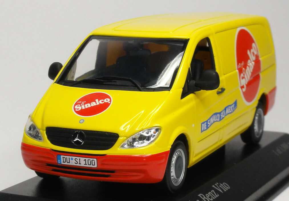 Foto 1:43 Mercedes-Benz Vito II Kasten Sinalco - Die Sinalco schmeckt... Minichamps 400032261