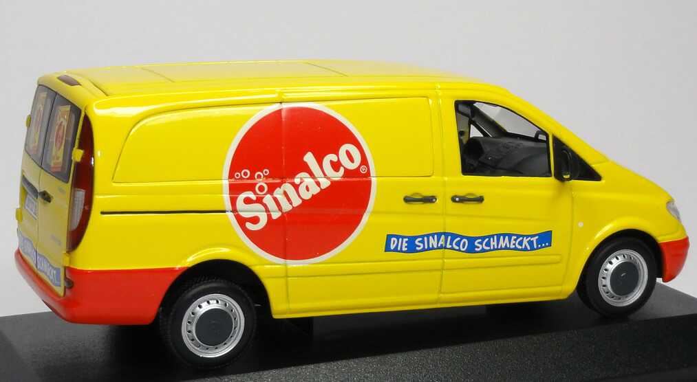 Foto 1:43 Mercedes-Benz Vito II Kasten Sinalco - Die Sinalco schmeckt... Minichamps 400032261