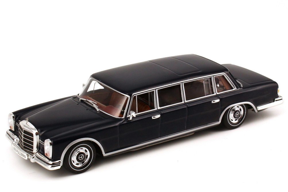 Foto 1:43 Mercedes-Benz 600 Pullmann dunkel-blau Ixo Altaya-Serie
