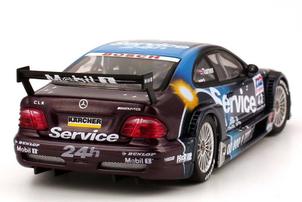 Foto 1:43 Mercedes-Benz CLK (C208) DTM 2001 AMG, 24h Service Nr.49, Darren Turner AUTOart 60140
