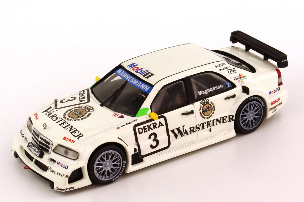 Foto 1:43 Mercedes-Benz C-Klasse (W202) ITC 1996 AMG, Warsteiner Nr.3, Jan Magnussen Onyx XT024