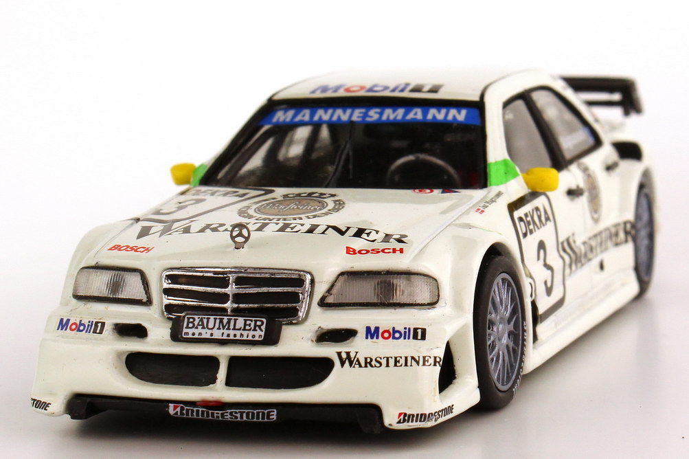 Foto 1:43 Mercedes-Benz C-Klasse (W202) ITC 1996 AMG, Warsteiner Nr.3, Jan Magnussen Onyx XT024