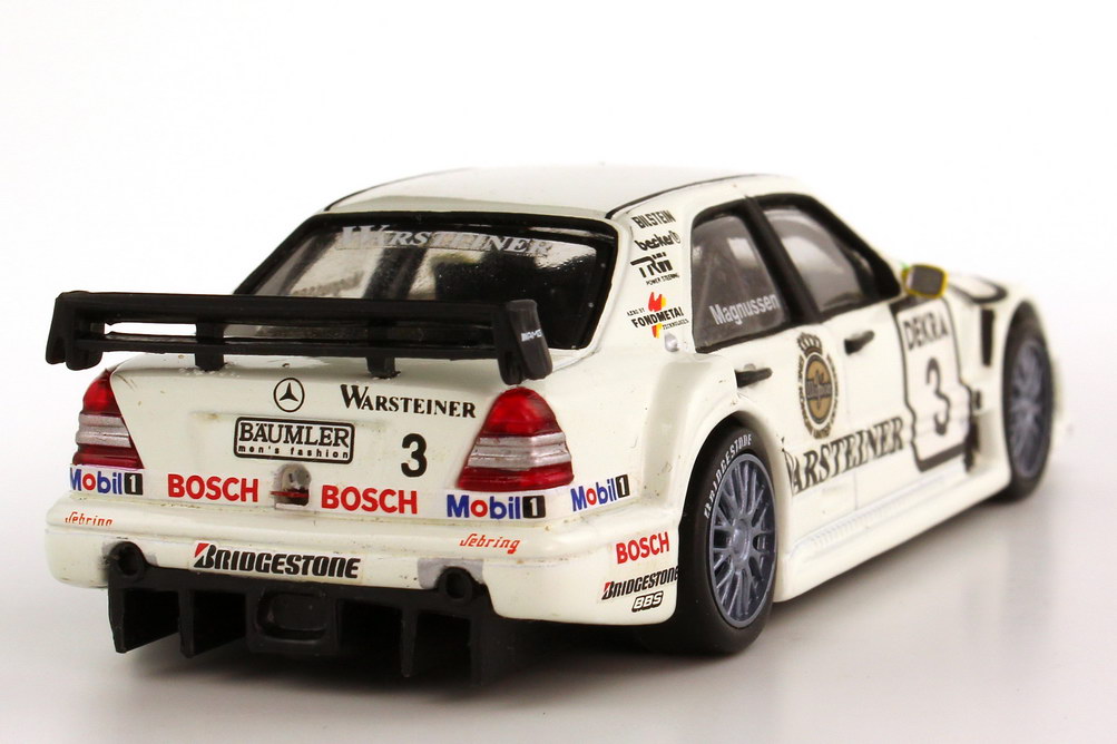 Foto 1:43 Mercedes-Benz C-Klasse (W202) ITC 1996 AMG, Warsteiner Nr.3, Jan Magnussen Onyx XT024