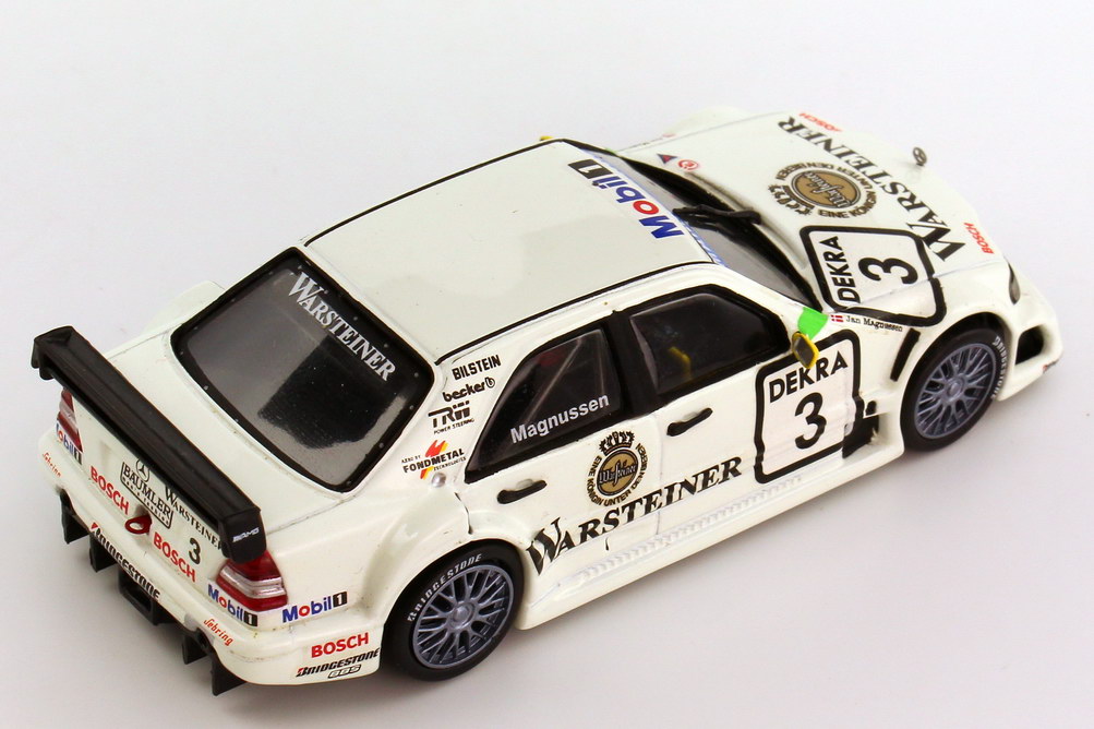 Foto 1:43 Mercedes-Benz C-Klasse (W202) ITC 1996 AMG, Warsteiner Nr.3, Jan Magnussen Onyx XT024