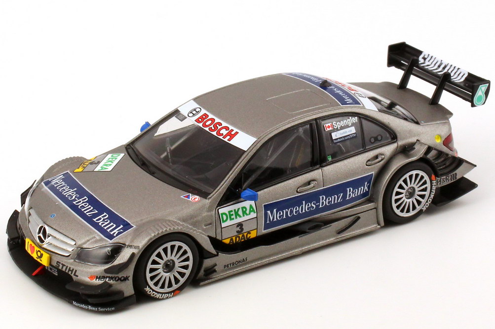 Foto 1:43 Mercedes-Benz C-Klasse (W204 MOPF) DTM 2011 Mercedes-Benz Bank Nr.3, Bruno Spengler Werbemodell Minichamps B66960136
