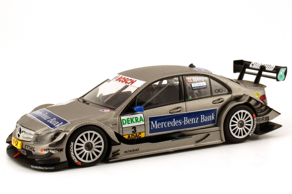 Foto 1:43 Mercedes-Benz C-Klasse (W204 MOPF) DTM 2011 Mercedes-Benz Bank Nr.3, Bruno Spengler Werbemodell Minichamps B66960136