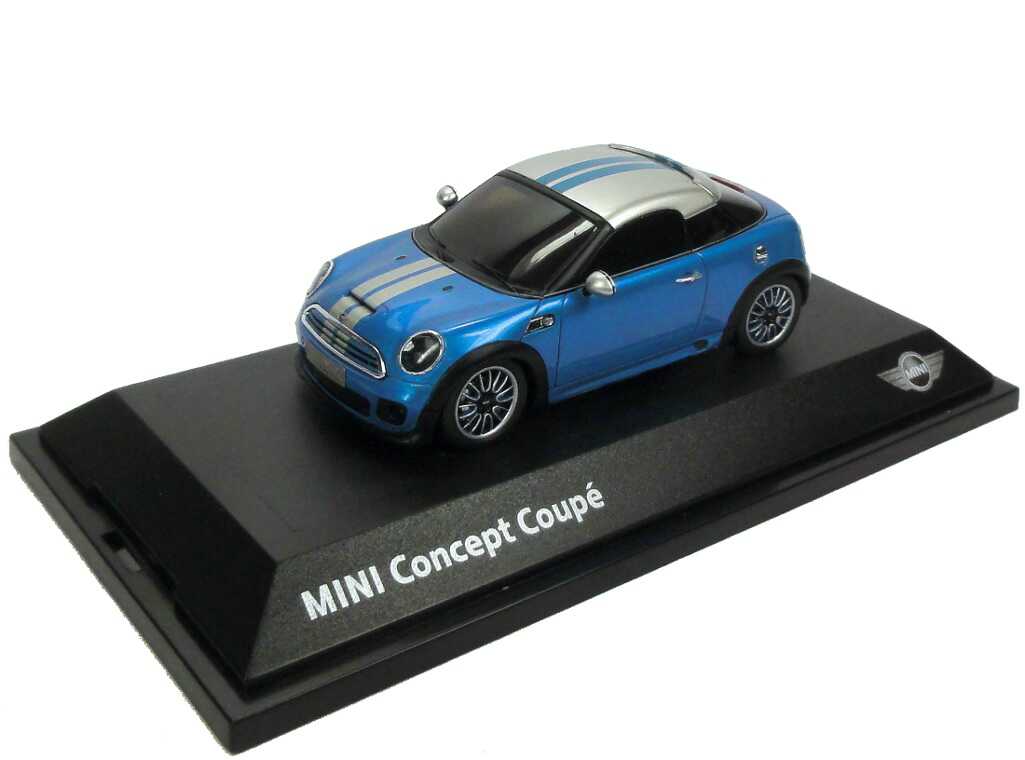 Foto 1:43 Mini Concept Coupé blau-met. / silber Werbemodell Premium ClassiXXs 80422167712