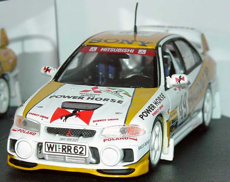 Foto 1:43 Mitsubishi Carisma GT TAP Rallye de Portugal 1998 Sony Nr.49, Kuzaj/Geborys Vitesse SKM99011