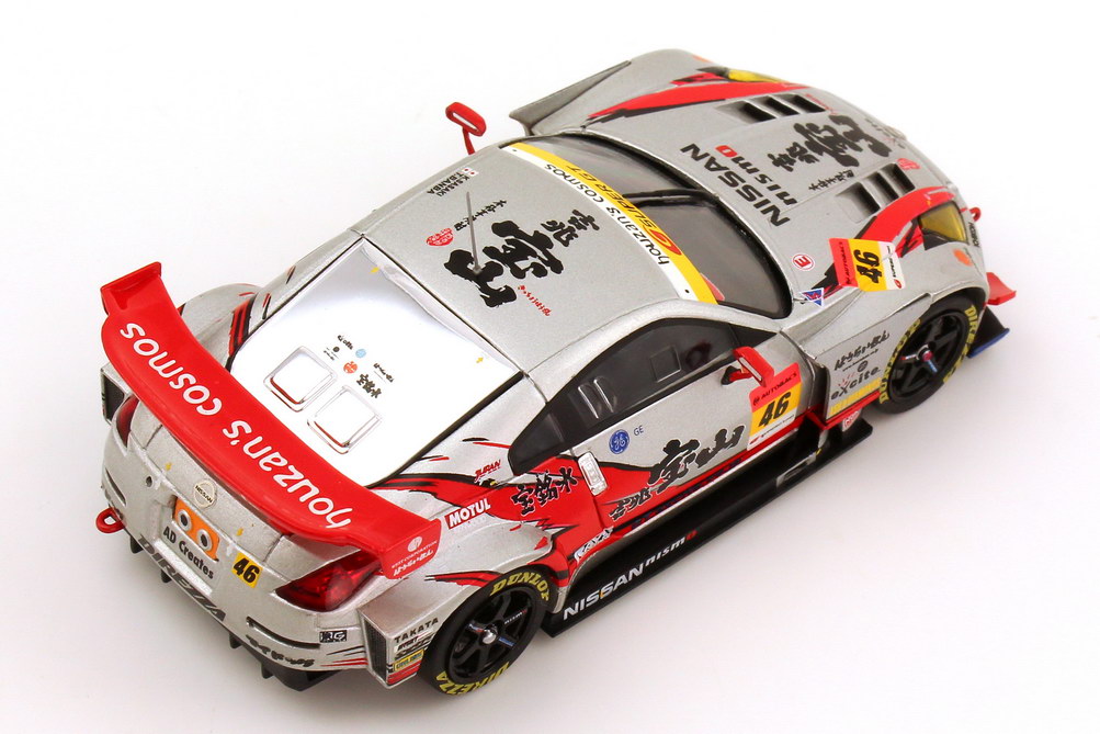 Foto 1:43 Nissan Fairlady Z / 350Z (Z33) Super GT 2006 Direzza, Kiccho Houzan Nr.46, Sasaki / Banba Ebbro 43812