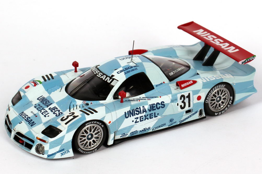 Foto 1:43 Nissan R390 GT1 24h von Le Mans 1998 Unisia JECS Nr.31, E. Comas / J. Lammers / A. Montermini Kyosho 03421B