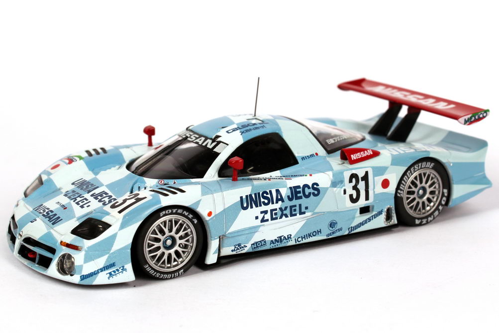 Foto 1:43 Nissan R390 GT1 24h von Le Mans 1998 Unisia JECS Nr.31, E. Comas / J. Lammers / A. Montermini Kyosho 03421B