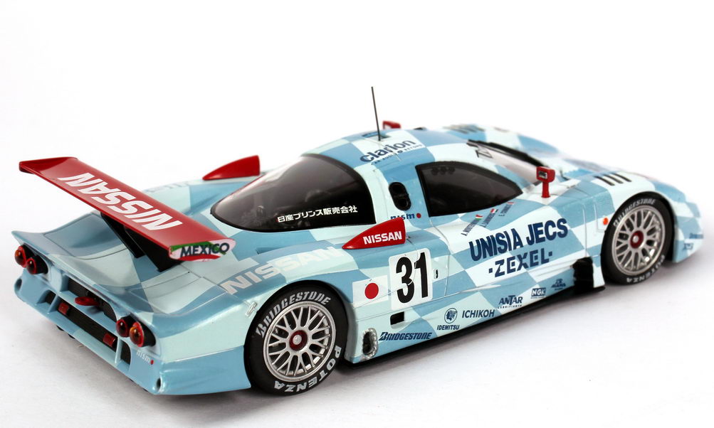 Foto 1:43 Nissan R390 GT1 24h von Le Mans 1998 Unisia JECS Nr.31, E. Comas / J. Lammers / A. Montermini Kyosho 03421B