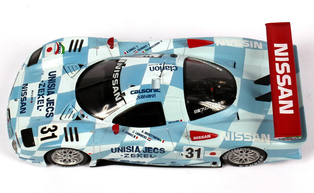 Foto 1:43 Nissan R390 GT1 24h von Le Mans 1998 Unisia JECS Nr.31, E. Comas / J. Lammers / A. Montermini Kyosho 03421B