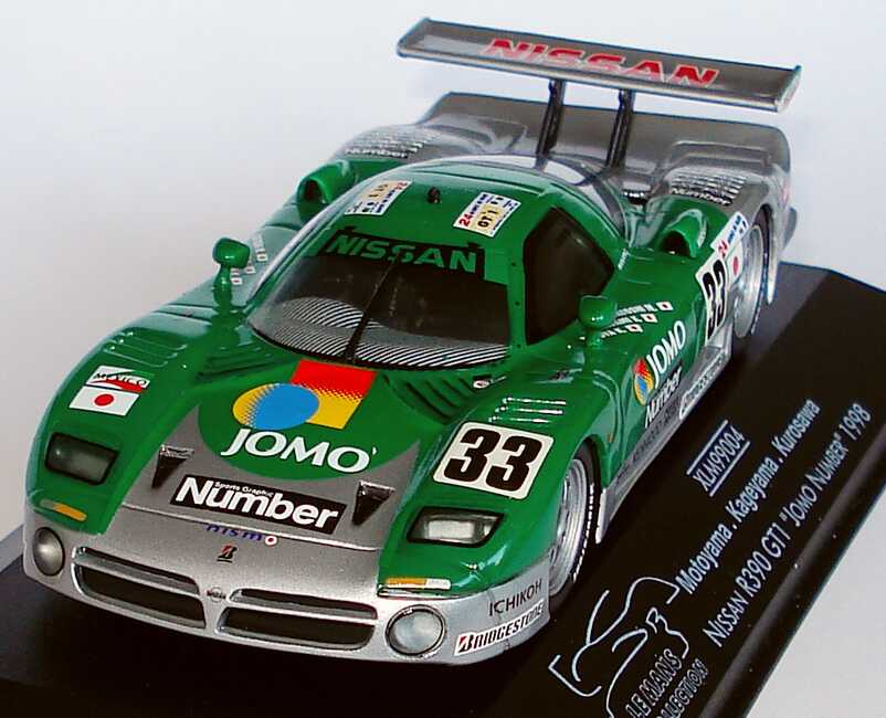 Foto 1:43 Nissan R390 GT1 Le Mans 1998 Jumo, Number Nr.33, S. Motoyama / M. Kageyama / T. Kurosawa Vitesse OnyxXLM99004