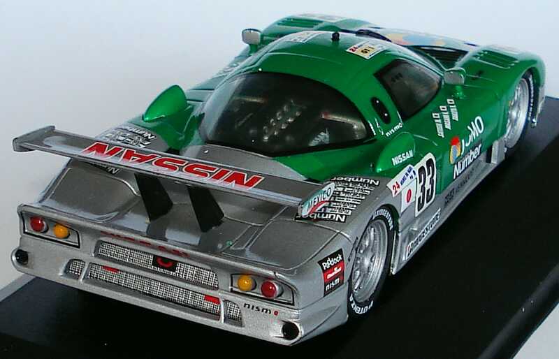Foto 1:43 Nissan R390 GT1 Le Mans 1998 Jumo, Number Nr.33, S. Motoyama / M. Kageyama / T. Kurosawa Vitesse OnyxXLM99004