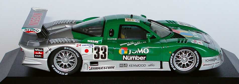Foto 1:43 Nissan R390 GT1 Le Mans 1998 Jumo, Number Nr.33, S. Motoyama / M. Kageyama / T. Kurosawa Vitesse OnyxXLM99004