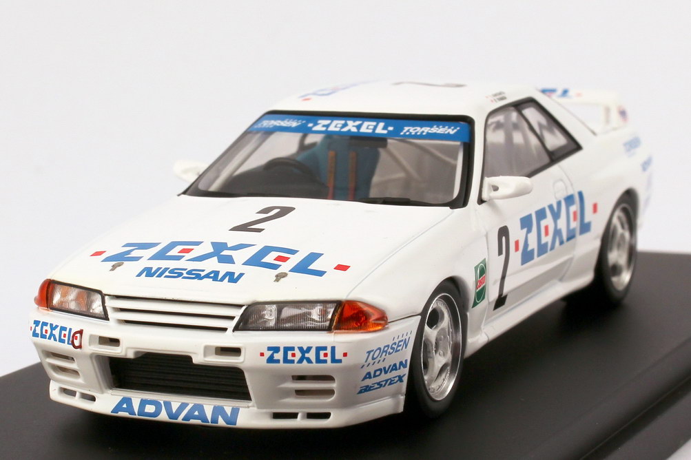 Foto 1:43 Nissan Skyline GT-R (R32) N1 JTCC 1992 Zexel, Torsen Nr.2, T. Kinoshita / E. Yamada hpi-racing 8140