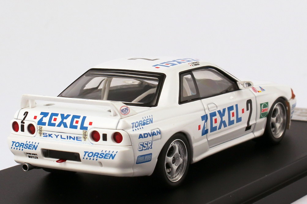 Foto 1:43 Nissan Skyline GT-R (R32) N1 JTCC 1992 Zexel, Torsen Nr.2, T. Kinoshita / E. Yamada hpi-racing 8140