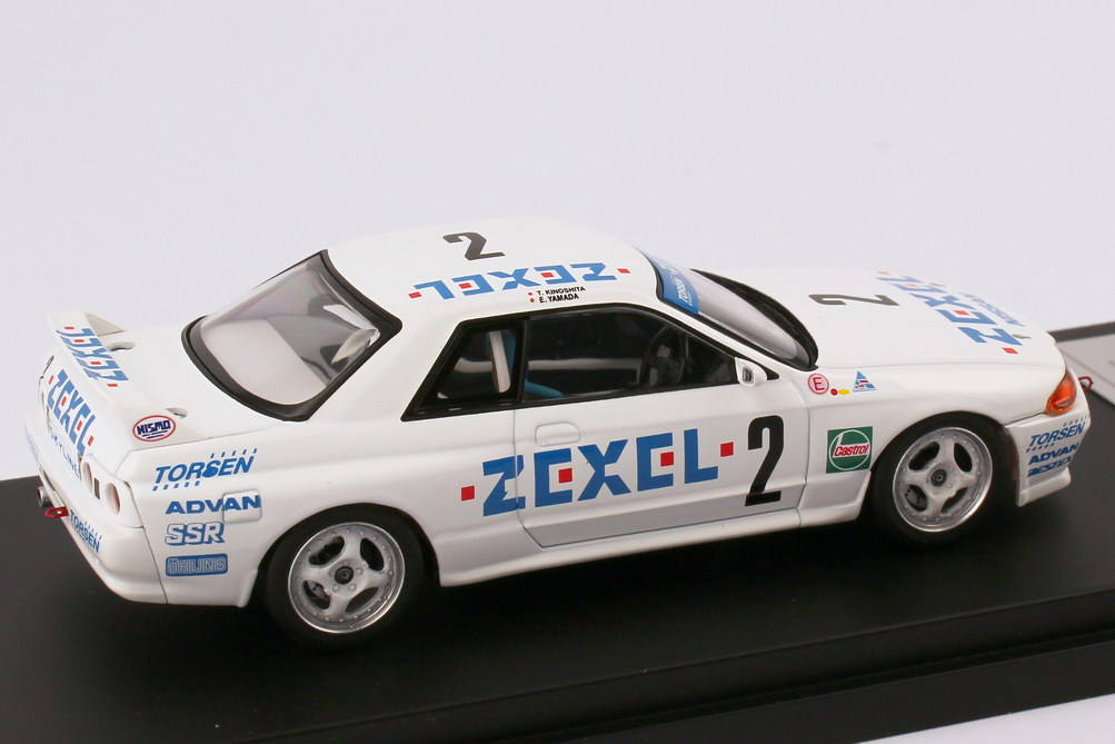 Foto 1:43 Nissan Skyline GT-R (R32) N1 JTCC 1992 Zexel, Torsen Nr.2, T. Kinoshita / E. Yamada hpi-racing 8140