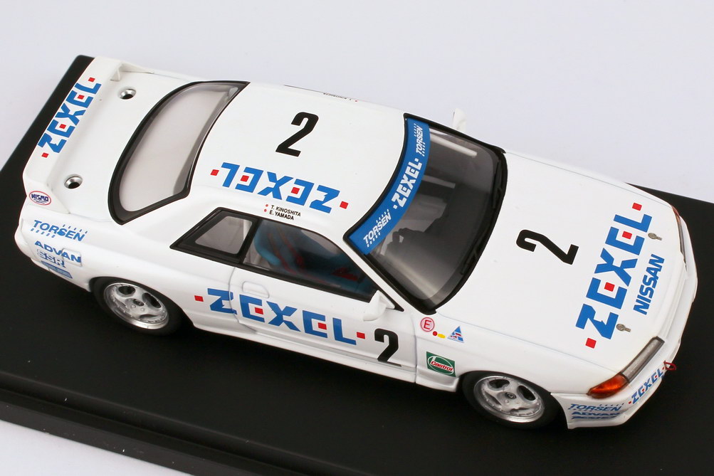 Foto 1:43 Nissan Skyline GT-R (R32) N1 JTCC 1992 Zexel, Torsen Nr.2, T. Kinoshita / E. Yamada hpi-racing 8140