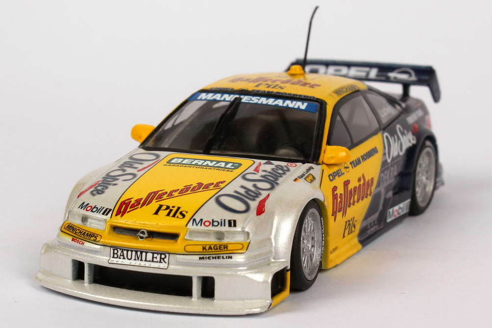 Foto 1:43 Opel Calibra V6 DTM 1995 Rosberg, Old Spice, Hasseröder Nr.1, Ludwig Minichamps 430954201