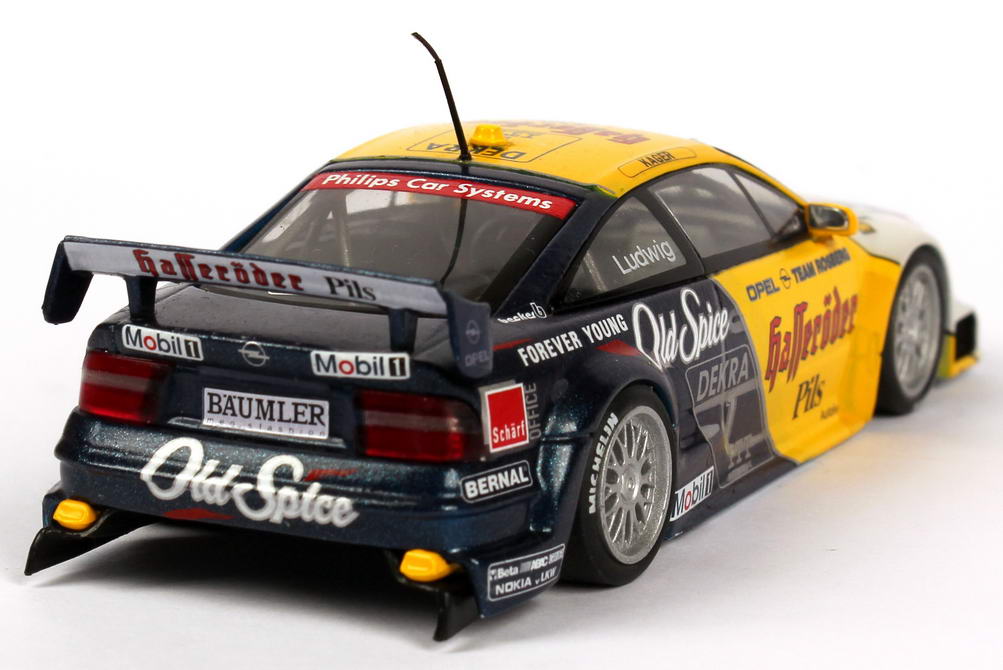 Foto 1:43 Opel Calibra V6 DTM 1995 Rosberg, Old Spice, Hasseröder Nr.1, Ludwig Minichamps 430954201