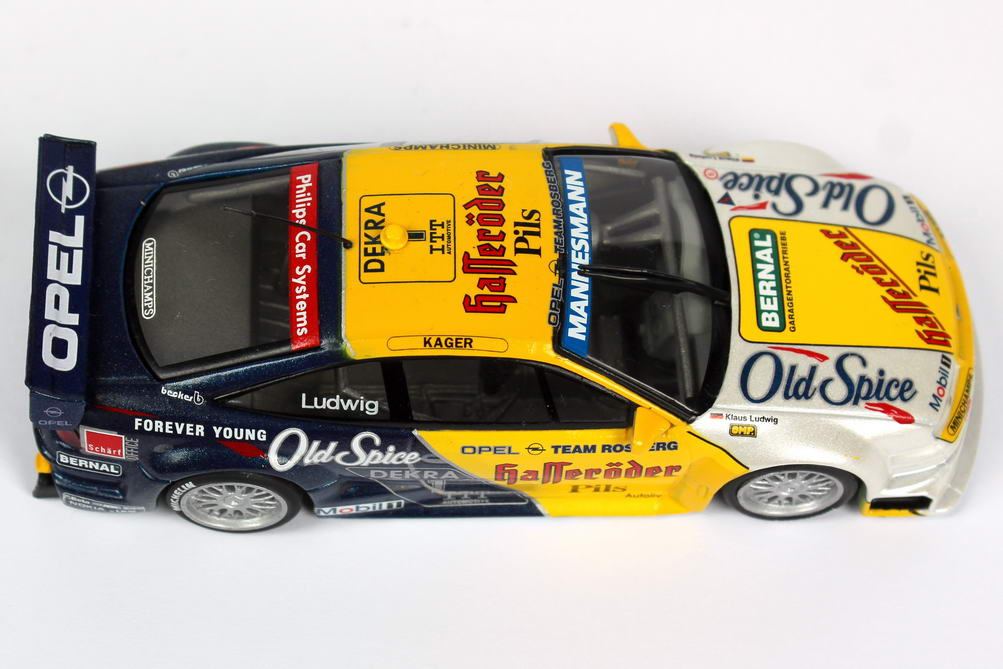 Foto 1:43 Opel Calibra V6 DTM 1995 Rosberg, Old Spice, Hasseröder Nr.1, Ludwig Minichamps 430954201