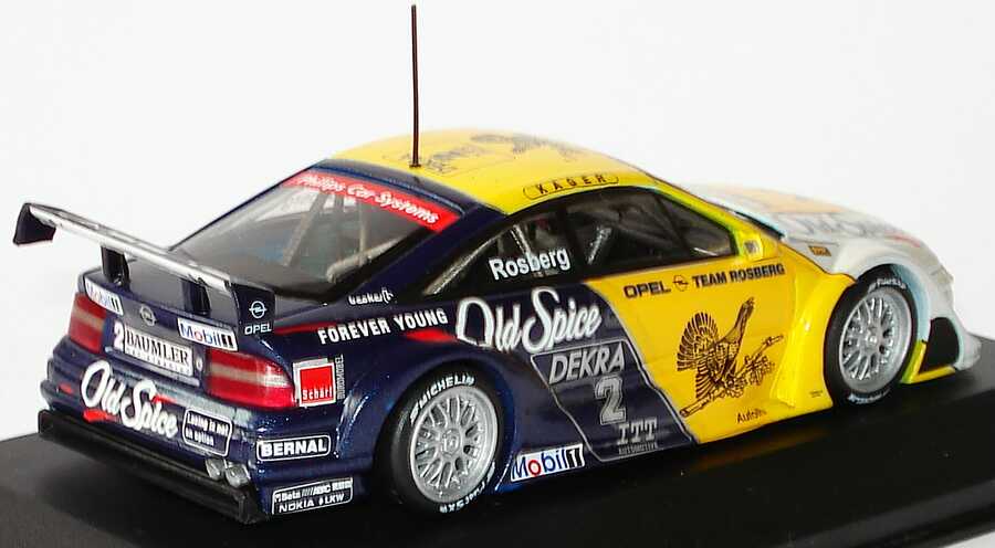 Foto 1:43 Opel Calibra V6 DTM 1995 Rosberg, Old Spice, Hasseröder Nr.1, Rosberg Minichamps