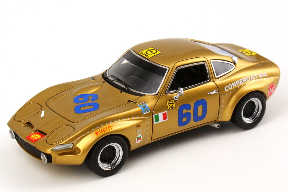 Foto 1:43 Opel GT Conrero Gr.4 Targa Florio 1971 Nr.60, Calascibetta / Monti NEO Scale Models 43587