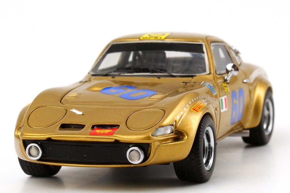 Foto 1:43 Opel GT Conrero Gr.4 Targa Florio 1971 Nr.60, Calascibetta / Monti NEO Scale Models 43587