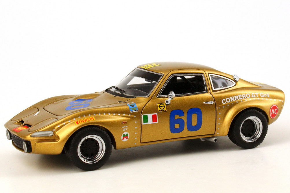 Foto 1:43 Opel GT Conrero Gr.4 Targa Florio 1971 Nr.60, Calascibetta / Monti NEO Scale Models 43587