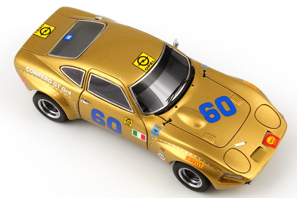 Foto 1:43 Opel GT Conrero Gr.4 Targa Florio 1971 Nr.60, Calascibetta / Monti NEO Scale Models 43587