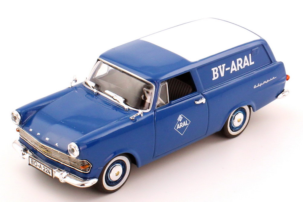 Foto 1:43 Opel Rekord PII Caravan Kastenwagen (1960) BV-Aral Starline 560627