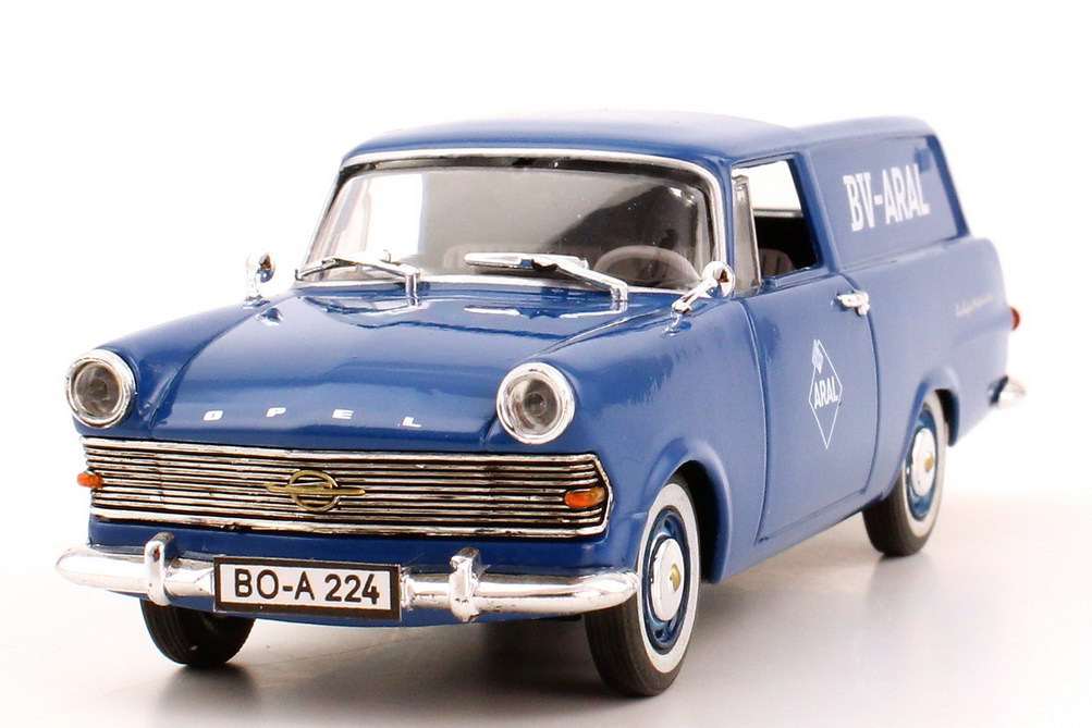Foto 1:43 Opel Rekord PII Caravan Kastenwagen (1960) BV-Aral Starline 560627