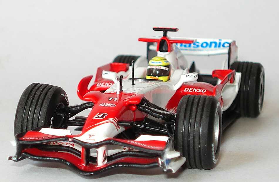 Foto 1:43 Panasonic Toyota Racing TF107 Formel 1 2007 Nr.11, Ralf Schumacher Minichamps 400070011