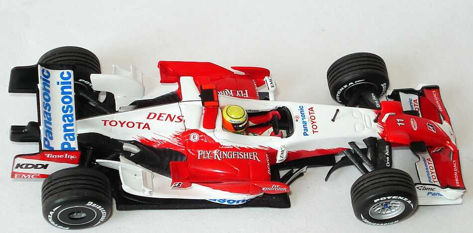 Foto 1:43 Panasonic Toyota Racing TF107 Formel 1 2007 Nr.11, Ralf Schumacher Minichamps 400070011