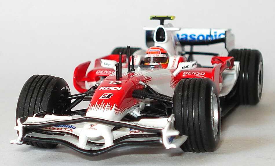 Foto 1:43 Panasonic Toyota Racing TF108 Formel 1 2008 Nr.12, Timo Glock Minichamps 400080012