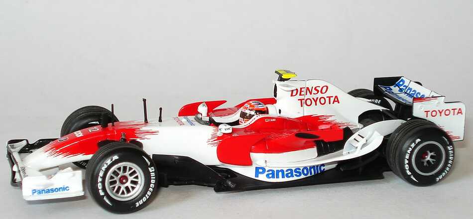Foto 1:43 Panasonic Toyota Racing TF108 Formel 1 2008 Nr.12, Timo Glock Minichamps 400080012