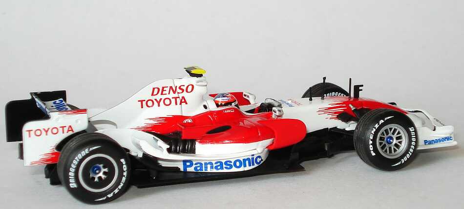 Foto 1:43 Panasonic Toyota Racing TF108 Formel 1 2008 Nr.12, Timo Glock Minichamps 400080012