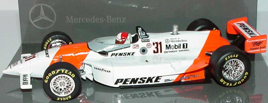 Foto 1:43 Penske PC23 Mercedes Indy 500 1994 Nr.31, Al Unser jr. Werbemodell Minichamps B66005024