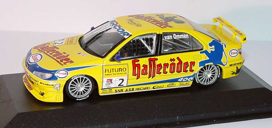 Foto 1:43 Peugeot 406 STW 1998 Hasseröder Nr.2, van Ommen Minichamps 730981202